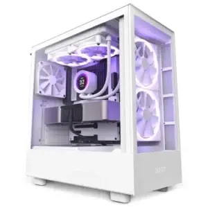 Torre PC NZXT H5 Elite Cristal Templado USB-C/3.1 Blanca