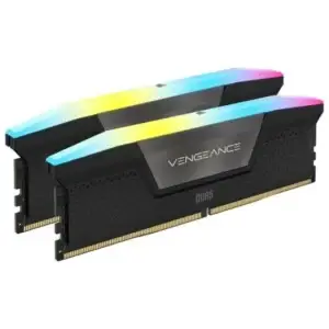 Memoria RAM Corsair Vengeance RGB DDR5 6000MHz PC5-48000 32GB 2x16GB CL36 Negra