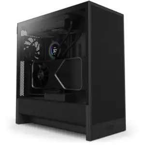 Torre PC NZXT H5 Flow 2024 Midi Tower E-ATX Cristal Templado USB-C Negra